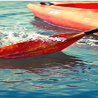 couple in a kayak